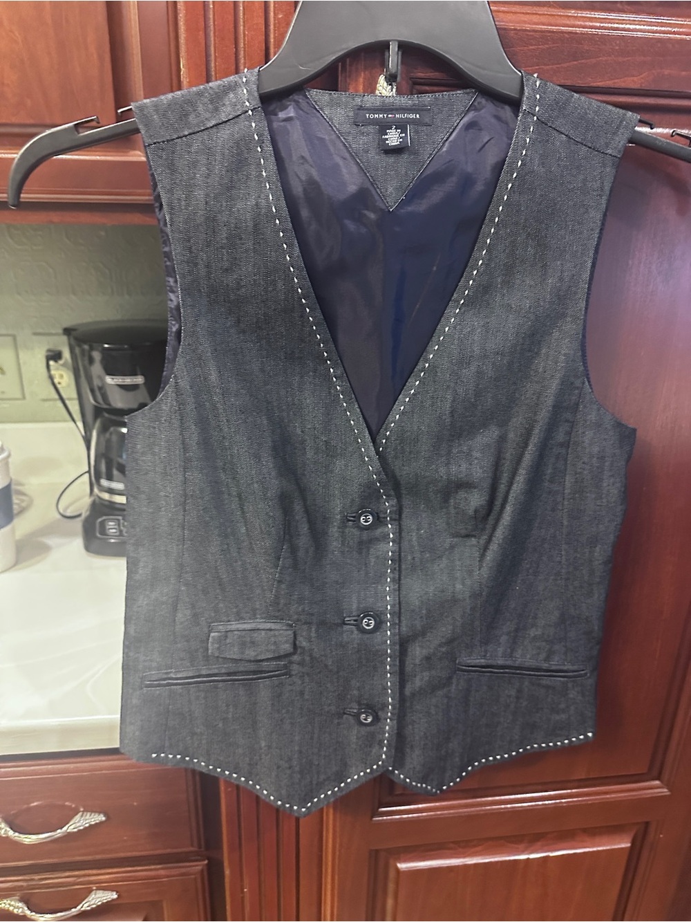 Clearance! Tommy Hilfiger Pinstitch Vest